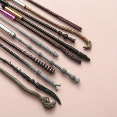 11PCS Wizard Wand Makeup Brushes Set Halloween Party Gift For Women