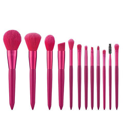 12 Candy Makeup Brush Set Professional Cosmetic Makeup Blush