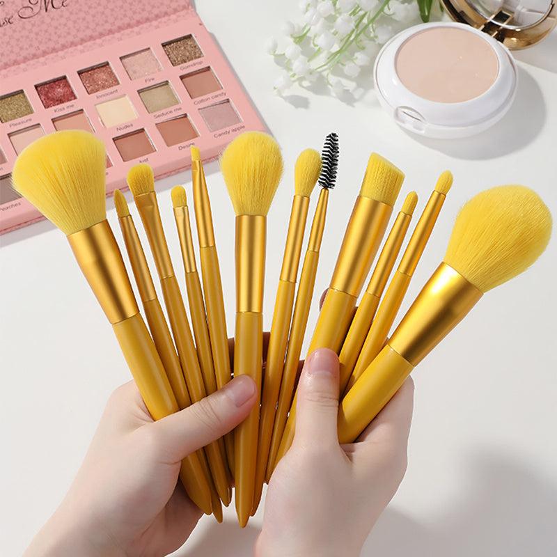 12 Candy Makeup Brush Set Professional Cosmetic Makeup Blush