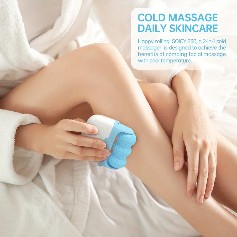 Ice Face Roller 2 in 1 - Skin Care Tools for Puffy Eyes & Muscle Sore
