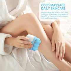 Ice Face Roller 2 in 1 - Skin Care Tools for Puffy Eyes & Muscle Sore