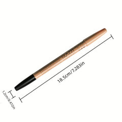 Dual Head Eyeliner Eyebrow Pen Smudge Proof Beige Concealer Pen