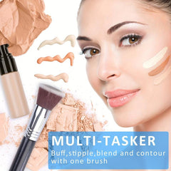 3pcs Powder Makeup Brush for Setting Powder Bronzer & Blush