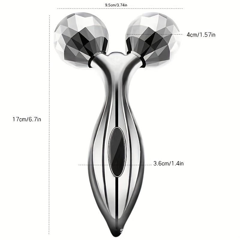 3D Roller Face Massager Handheld Sculpting Tool Reduce Puffiness
