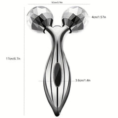 3D Roller Face Massager Handheld Sculpting Tool Reduce Puffiness