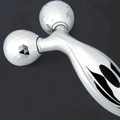 3D Roller Face Massager Handheld Sculpting Tool Reduce Puffiness