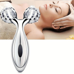 3D Roller Face Massager Handheld Sculpting Tool Reduce Puffiness