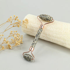 Rose Quartz Facial Jade Roller for Smooth Skin