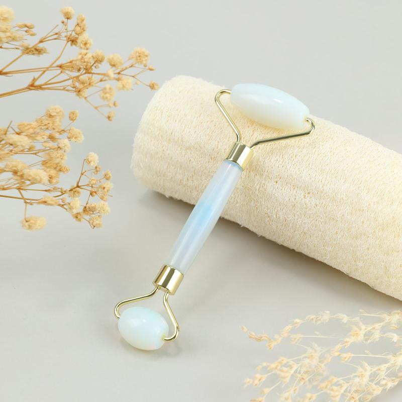Rose Quartz Facial Jade Roller for Smooth Skin