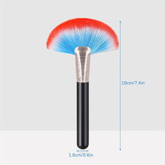 Fan Brush Face Highlighting Make Up Brush Cheekbones Brush