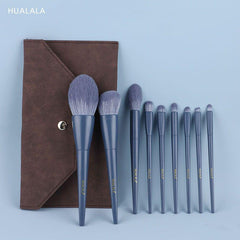 HUALALA Makeup Brushes Set 9pcs Eyeshadow Eyeliner Make Up
