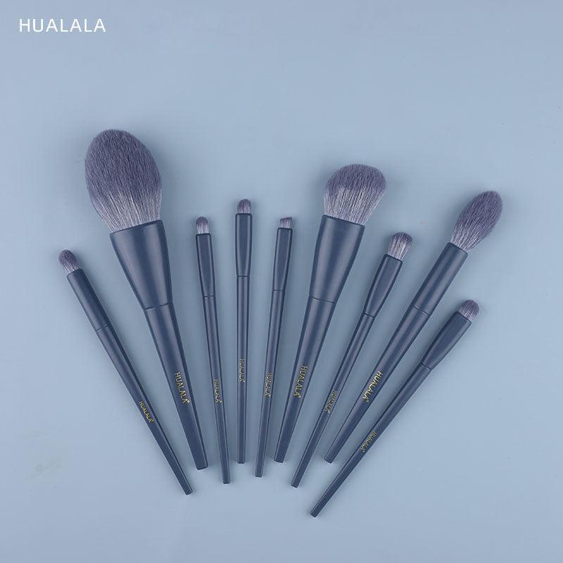 HUALALA Makeup Brushes Set 9pcs Eyeshadow Eyeliner Make Up