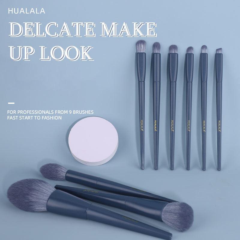HUALALA Makeup Brushes Set 9pcs Eyeshadow Eyeliner Make Up