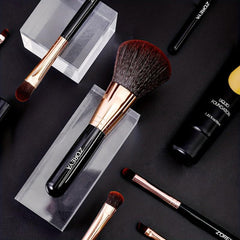 7 Pcs Makeup Brushes Set With Bag For Powder Foundation Eyebrows Face Lip Brushe
