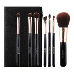 7 Pcs Makeup Brushes Set With Bag For Powder Foundation Eyebrows Face Lip Brushe