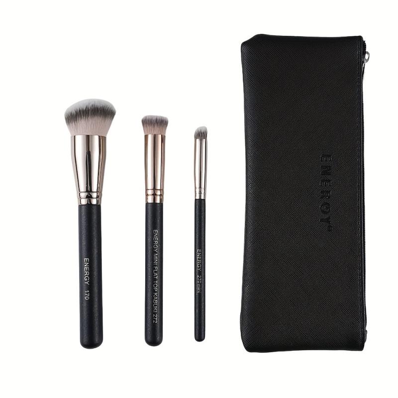 ENERGY Foundation Brush for Liquid Primers Powders Creams
