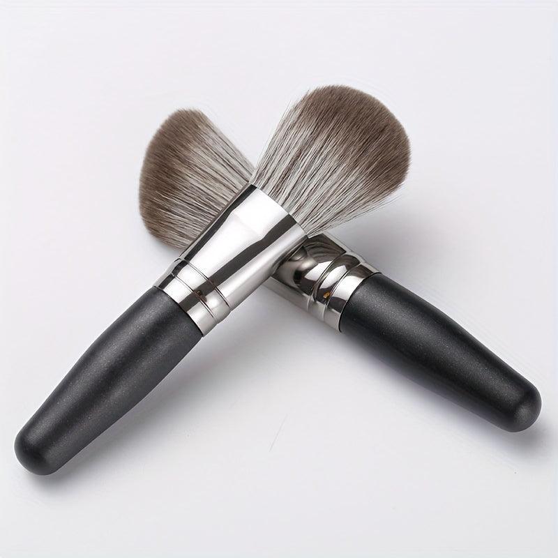 5Pcs Makeup Brushes Set With Case Soft Hair Mini Portable Face Eye Cosmetic