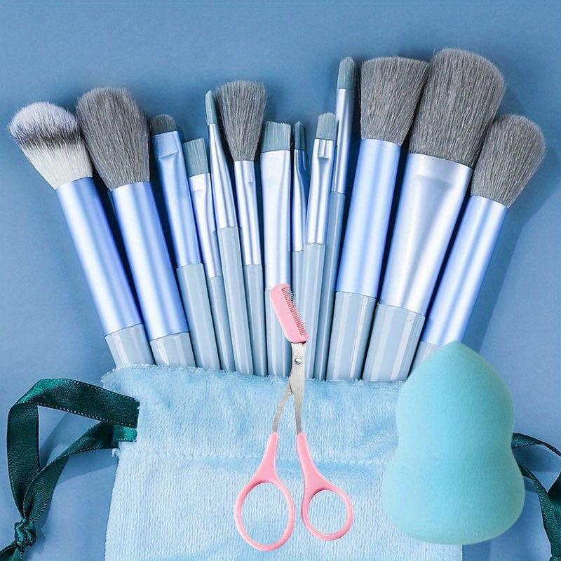 Professional 13Pcs Makeup Brushes Set