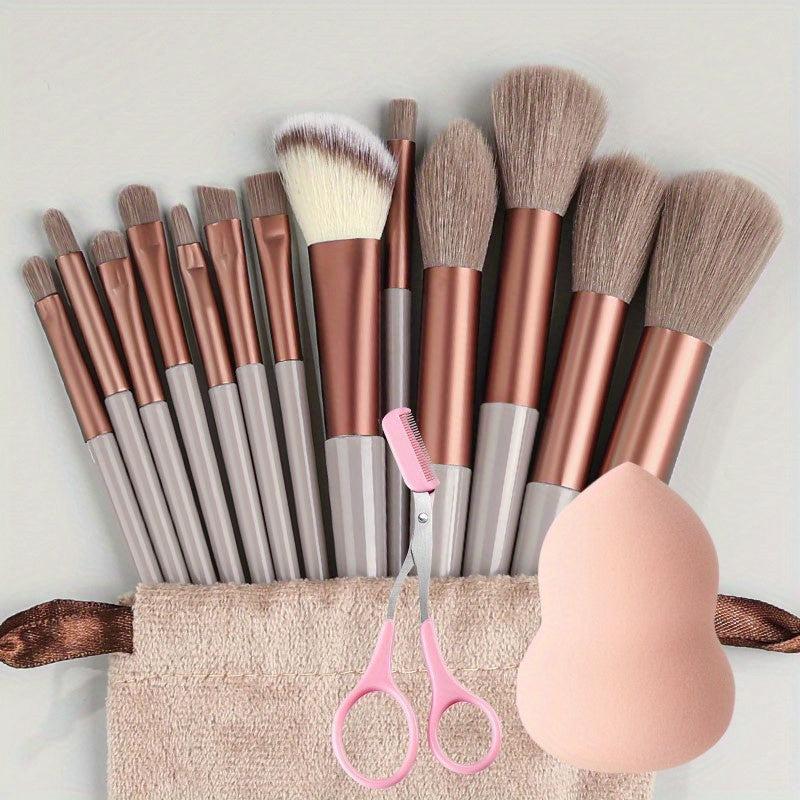 Professional 13Pcs Makeup Brushes Set