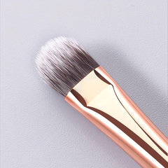 Double Ended Makeup Brush Eyelash Curler & Eyeshadow Brush