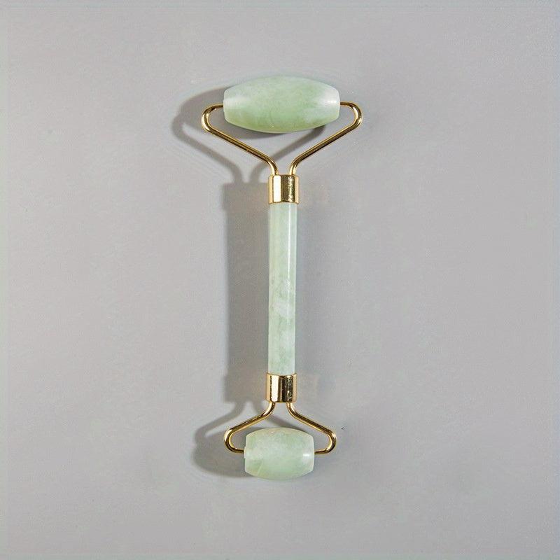 Jade Roller & Gua Sha Massager for Face Eyes Neck and Body