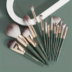 14-Piece Makeup Brush Set for Beginners