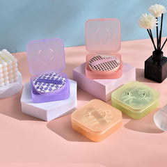 Makeup Puff Storage Box Organizer Travel Accessories