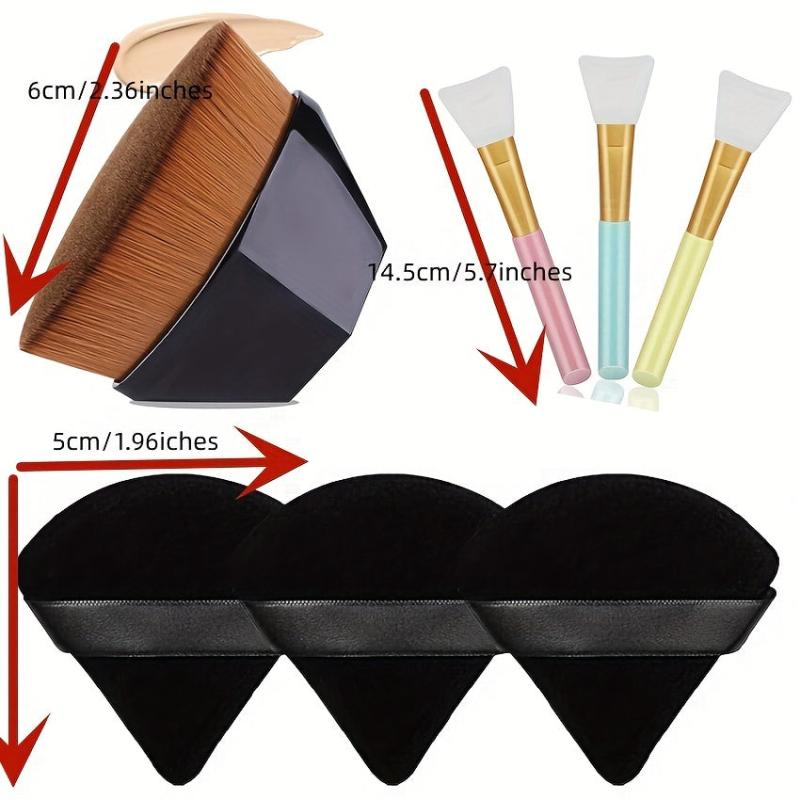 Makeup Puff Silicone Face Mask Brush