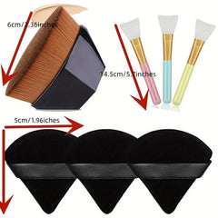 Makeup Puff Silicone Face Mask Brush
