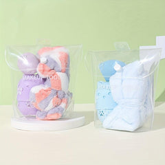 Makeup Egg Face Wash Hair Band Brush Set