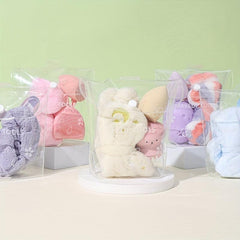 Makeup Egg Face Wash Hair Band Brush Set