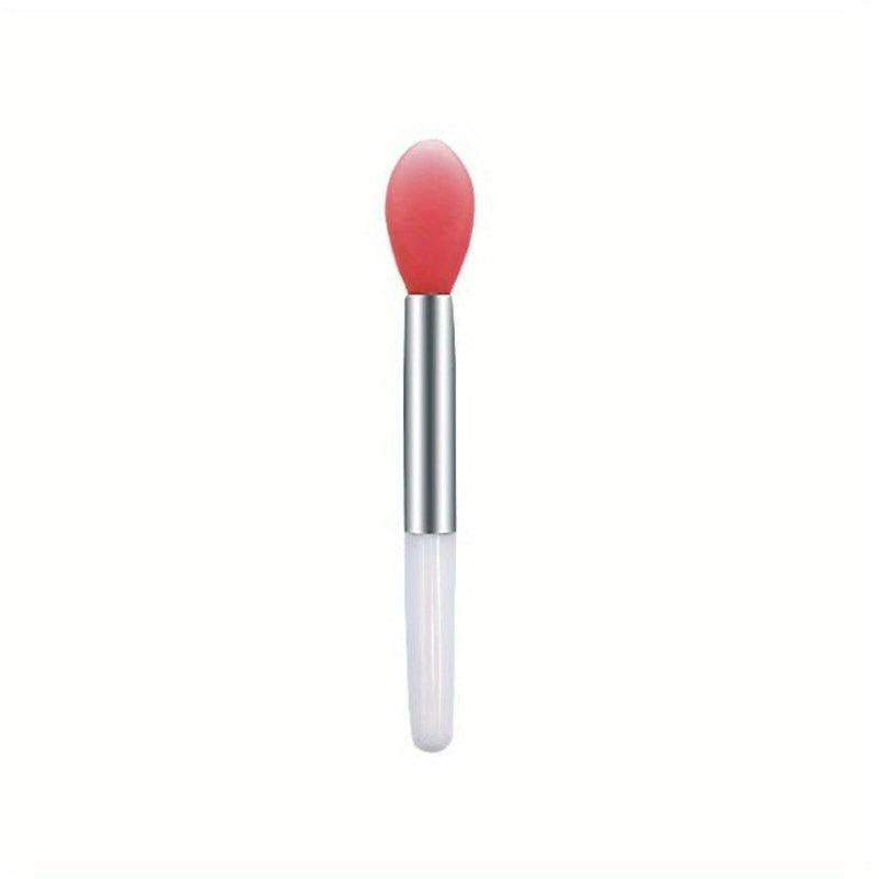 Silicone Lip Brush Portable Makeup Plate Small Lipstick Brush
