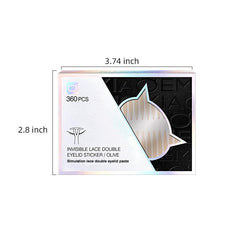 Invisible Realistic Double Eyelid Stickers Inner Double Swollen Eyes