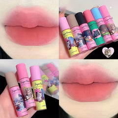 Cat Matte Lip Glaze Lip Mud Milk Pastry Lip Cream Lipstick
