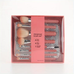 8pcs Makeup Brush Kit with Portable Bag for Eyeshadow Foundation Blush