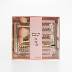 8pcs Makeup Brush Kit with Portable Bag for Eyeshadow Foundation Blush