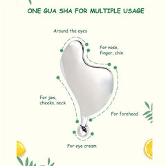 Gua Sha Tool for Chin Lift & Lymphatic Drainage