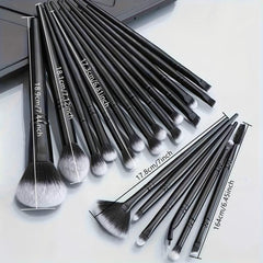 20pcs Makeup Brush Set - Classic Multifunctional Cosmetic Brush