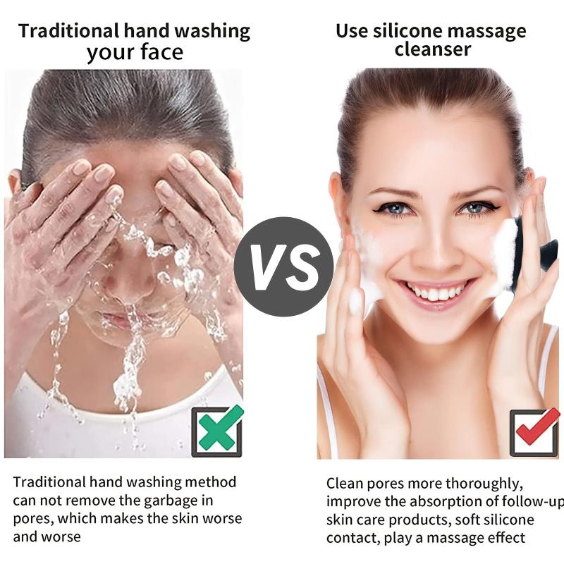 Silicone Face Scrubber Waterproof Skin Care Brush