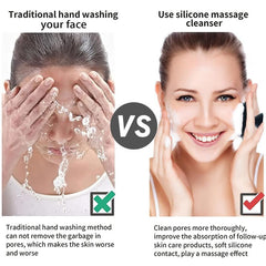 Silicone Face Scrubber Waterproof Skin Care Brush