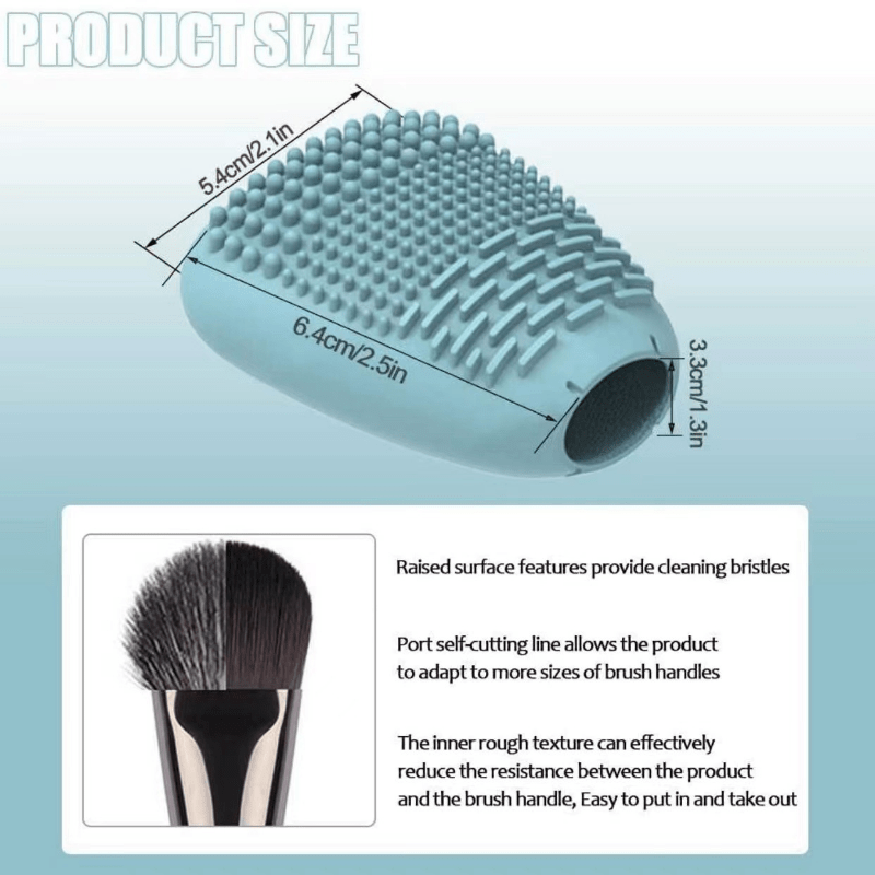 Silicone Makeup Brush Cover Organizer Case Travel Dustproof Holder