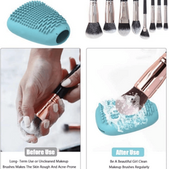 Silicone Makeup Brush Cover Organizer Case Travel Dustproof Holder