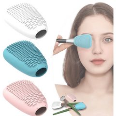 Silicone Makeup Brush Cover Organizer Case Travel Dustproof Holder