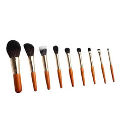 Mini 9 Makeup Brush Set Portable Travel Set Beginner Brush