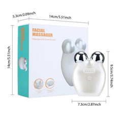 Microcurrent Facial Massager Beauty Instrument 5 Speed Roller Eye Massage