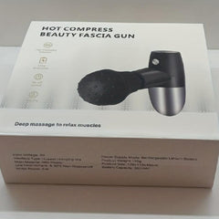 2-in-1 Massage Gun with Hot Compress - Deep Tissue Muscle Relief - Great Gift