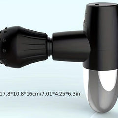 2-in-1 Massage Gun with Hot Compress - Deep Tissue Muscle Relief - Great Gift