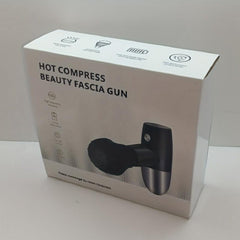 2-in-1 Massage Gun with Hot Compress - Deep Tissue Muscle Relief - Great Gift