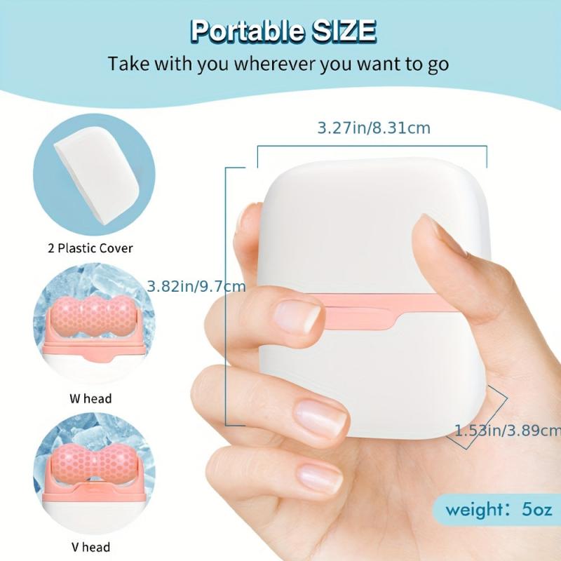Ice Roller For Face Skin Care Massager Eye Roller Puffy Eyes Migraine Relief