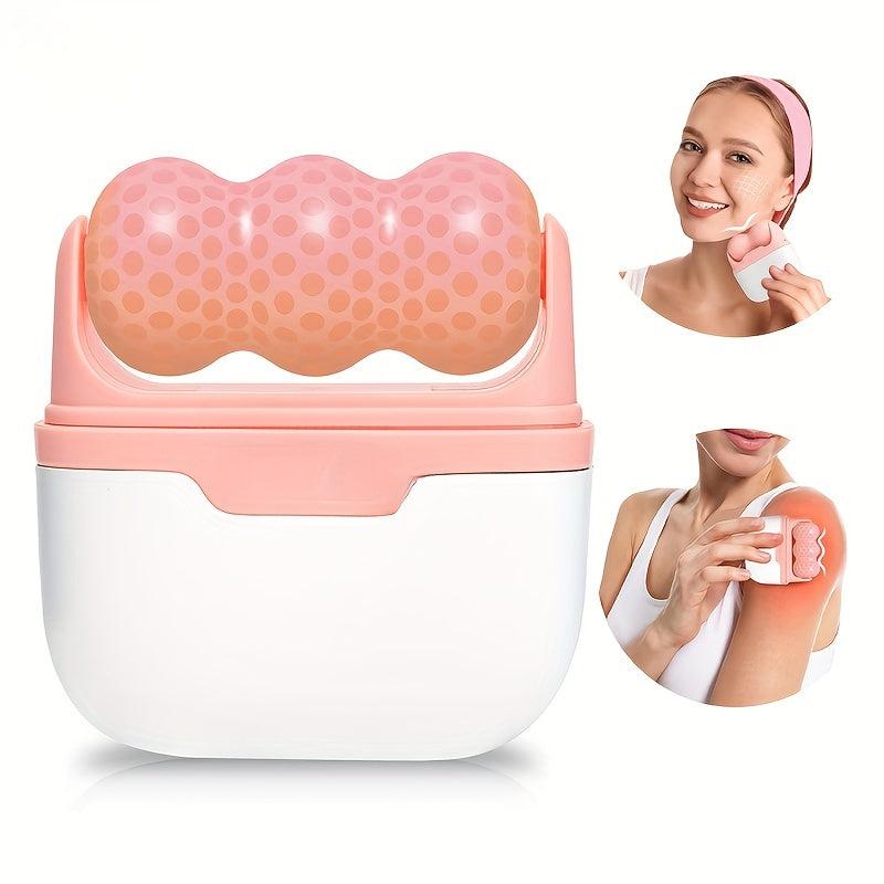 Ice Roller For Face Skin Care Massager Eye Roller Puffy Eyes Migraine Relief